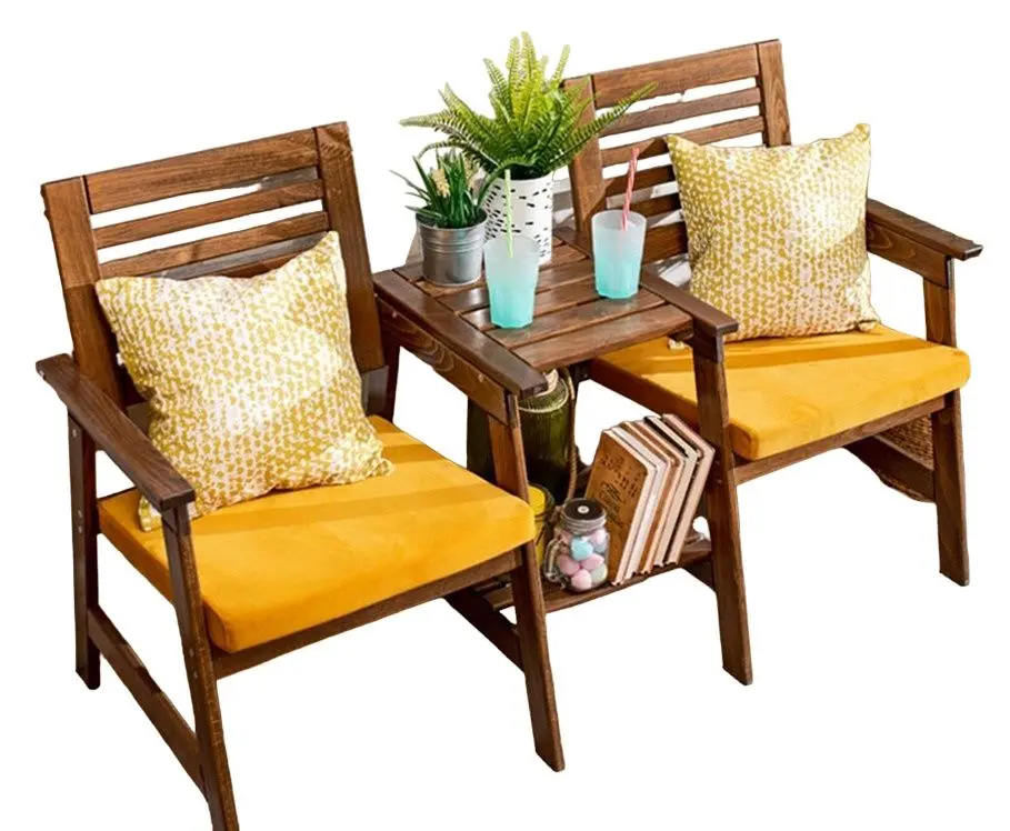 Set mobilier de gradina Green Bay Duo (Brown)