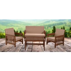 Set mobilier de gradina Green Bay Lola (Brown) Thumb