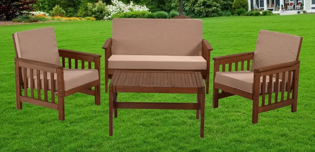 Set mobilier de gradina Green Bay Lola (Brown)