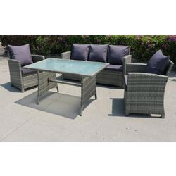 Set mobilier de gradina Green Bay Monaco F5022 (Grey) Thumb