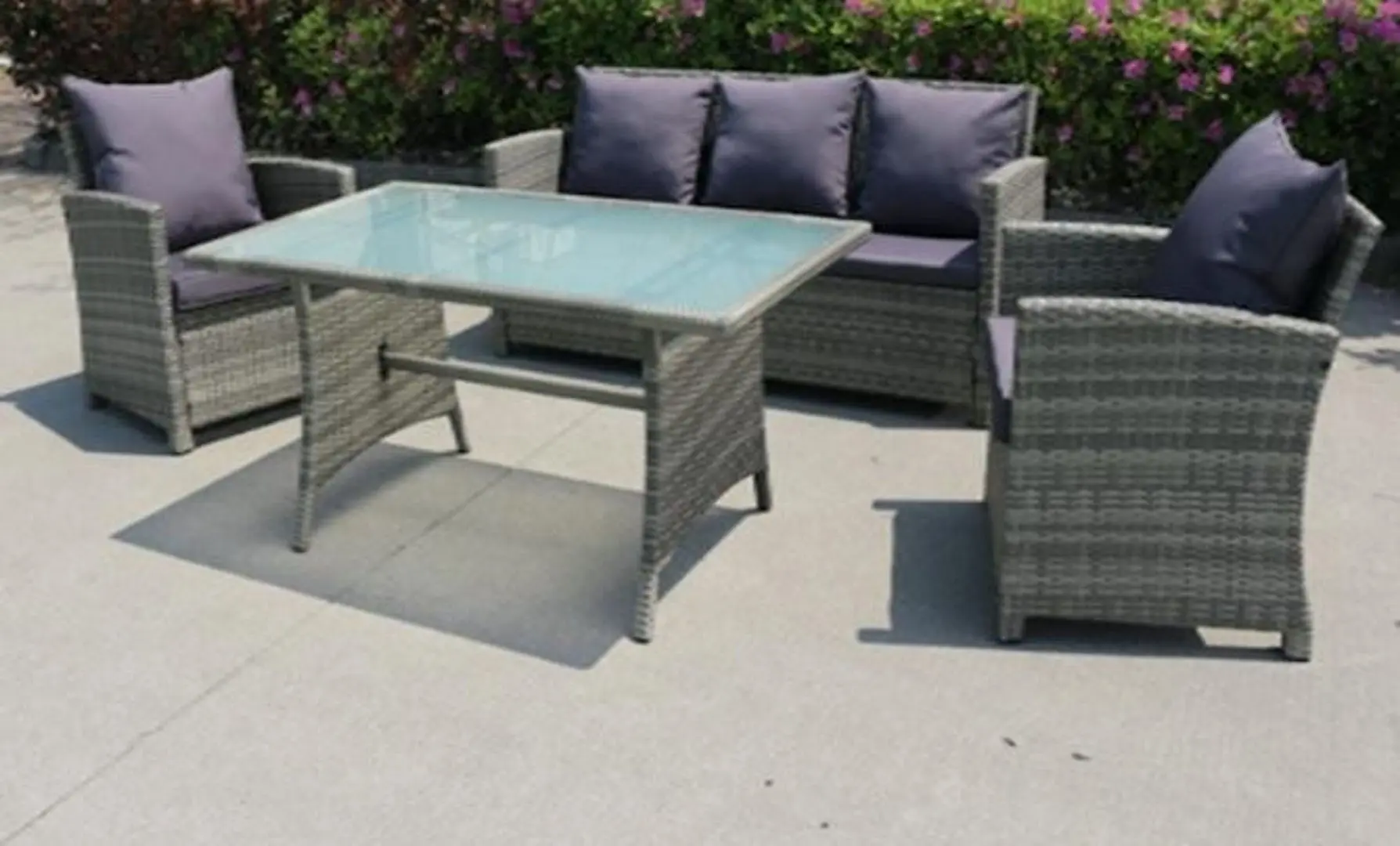 Set mobilier de gradina Green Bay Monaco F5022 (Grey)