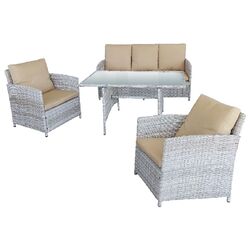 Set mobilier de gradina Green Bay Monaco F5022 (Grey) Thumb