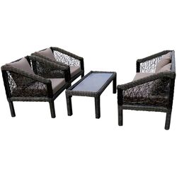 Set mobilier de gradina Green Bay Picaso (Brown)
