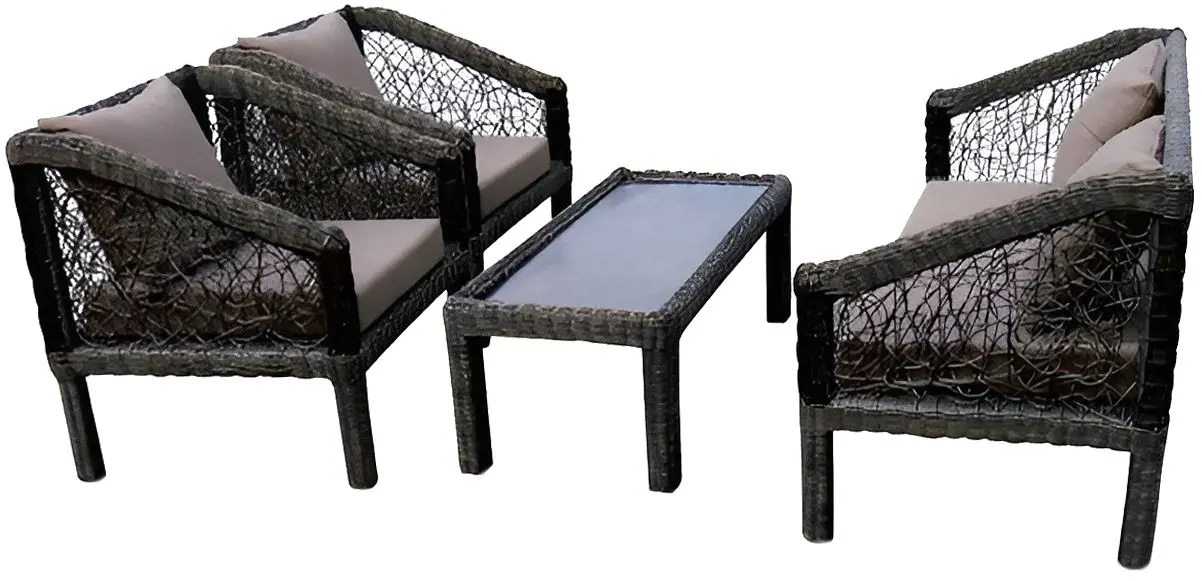 Set mobilier de gradina Green Bay Picaso (Brown)