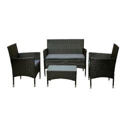 Set mobilier de gradina Green Bay Ronda (Black/Gray) Thumb