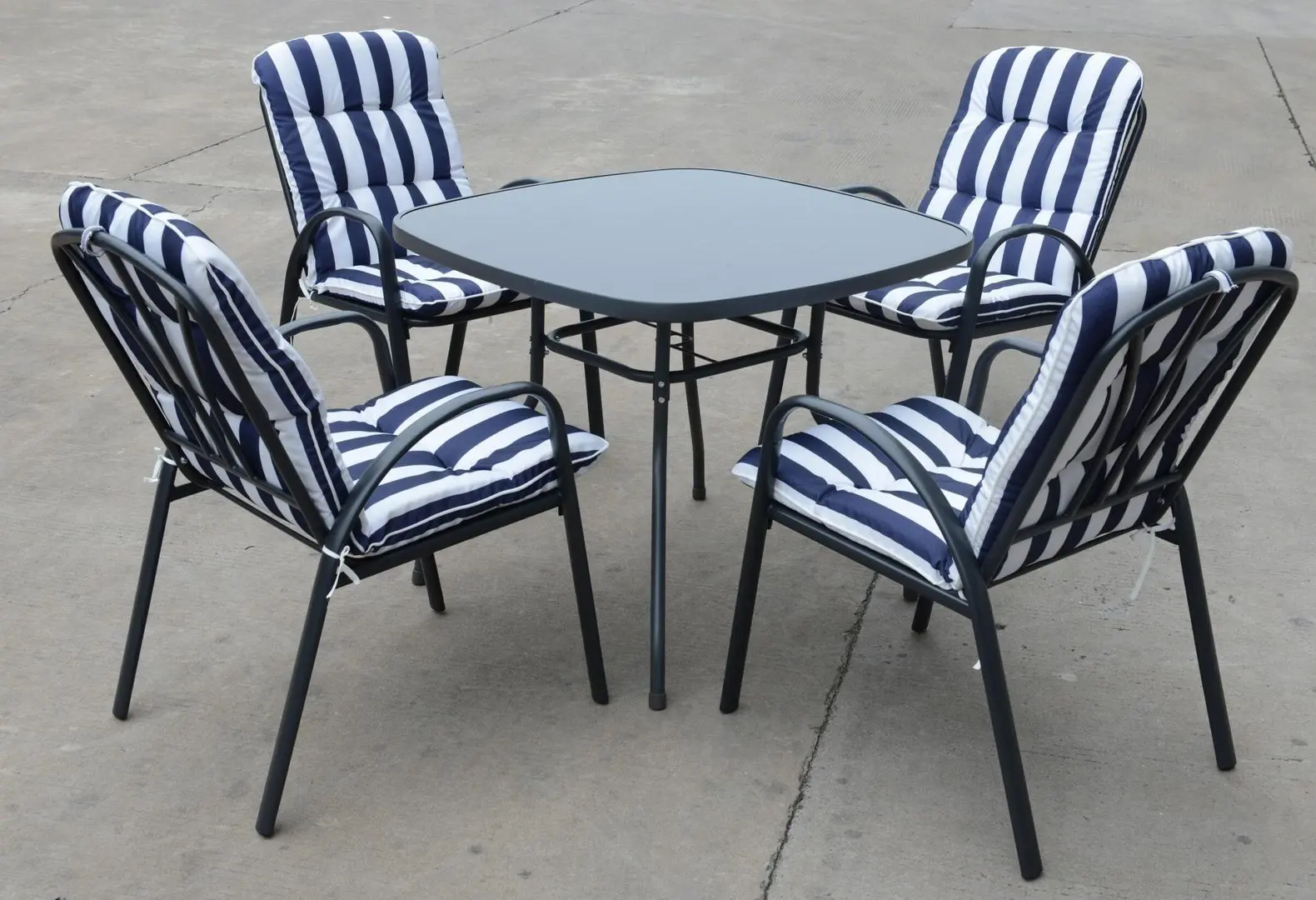 Set mobilier de gradina Green Bay Veneto (Black)