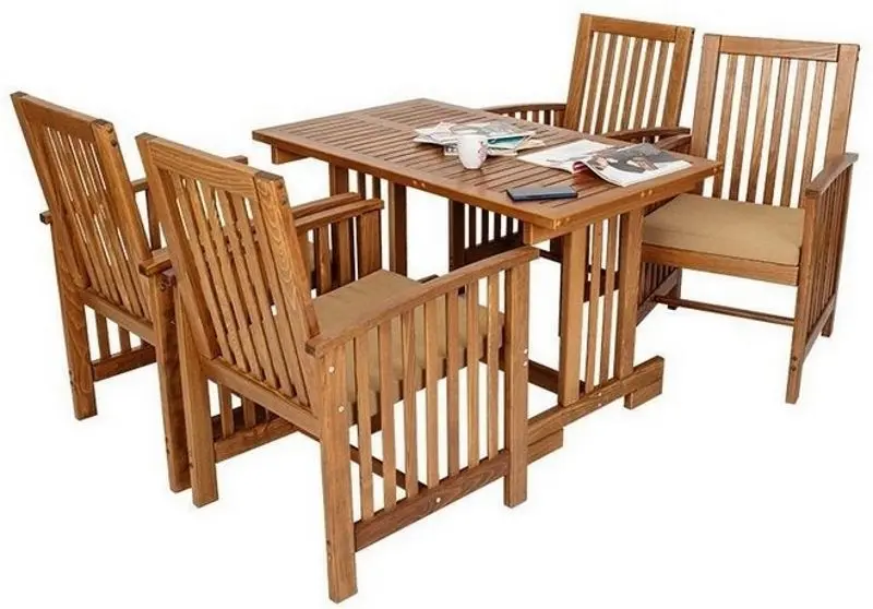 Set mobilier de gradina Green Bay Borneo (Wood)