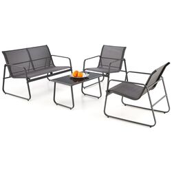 Комплект садовой мебели Halmar Conor (Dark Grey/Light Grey) Thumb