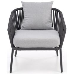 Комплект садовой мебели Halmar Rocca (Dark Gray/Light Gray) Thumb