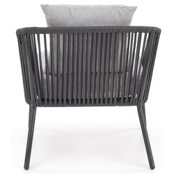 Комплект садовой мебели Halmar Rocca (Dark Gray/Light Gray) Thumb