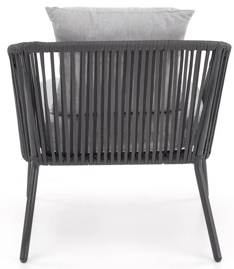 Комплект садовой мебели Halmar Rocca (Dark Gray/Light Gray)