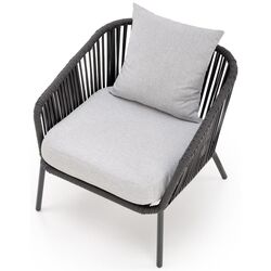 Комплект садовой мебели Halmar Rocca (Dark Gray/Light Gray) Thumb