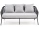 Set mobilier de gradina Halmar Rocca (Dark Gray/Light Gray)