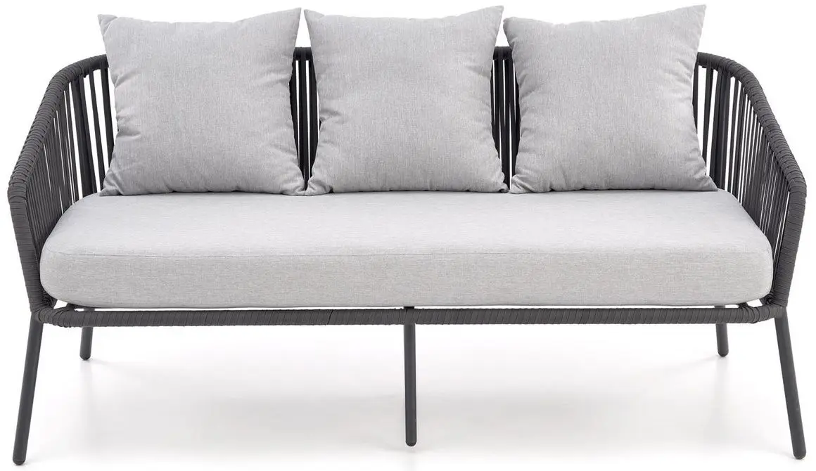 Комплект садовой мебели Halmar Rocca (Dark Gray/Light Gray)