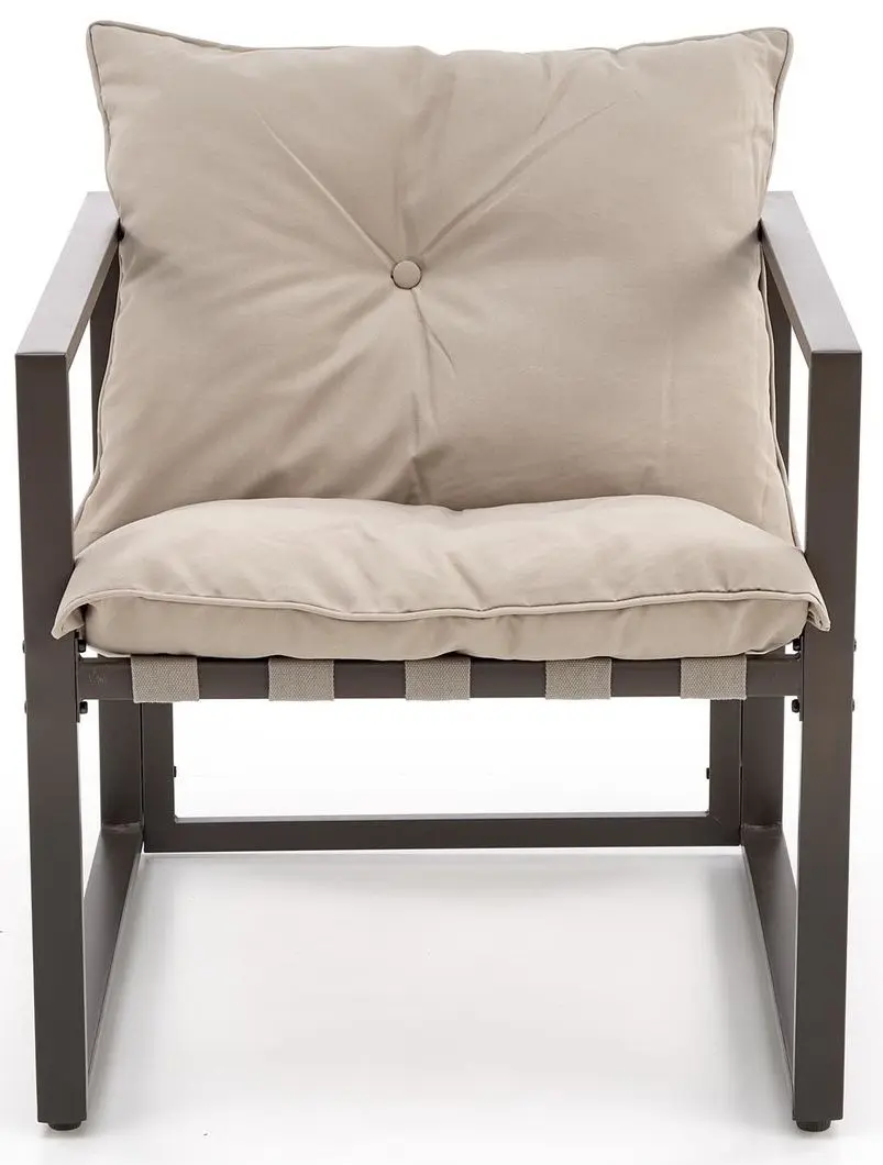 Комплект садовой мебели Halmar Shark (Black/Cappuccino)