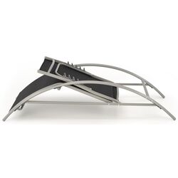 Set de sezlonguri cu masuta Halmar Embolo (Black/Light Grey) Thumb