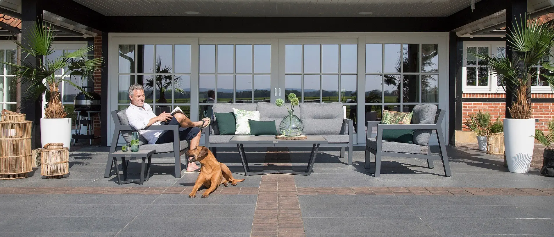 Set mobilier de gradina Hartman Canbera 72497998 (Grey)