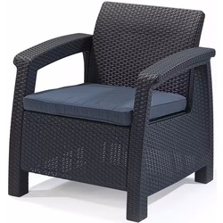 Set mobilier de gradina Heniver Novara 3+2+1+1+T (Anthracite) Thumb