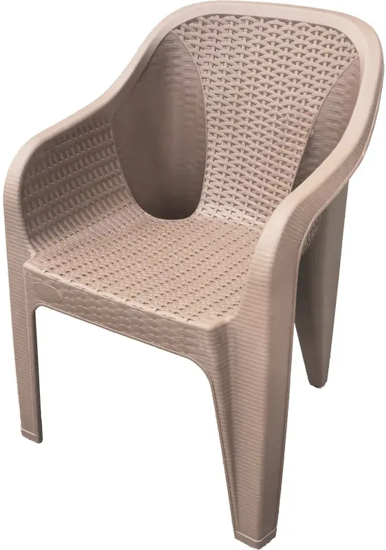 Set mobilier de gradina Heniver Rattan Table 140x80 + Rambo Cappuccino (1+6) - 3