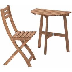 Set mobilier de gradina Ikea Askholmen 1 scaun/pliabil 70x44 (Maro Inchis) Thumb
