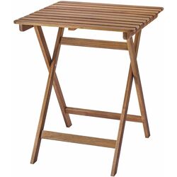 Set mobilier de gradina Ikea Askholmen 2 scaune/pliabil 60x62 (Maro Inchis) Thumb