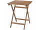 Set mobilier de gradina Ikea Askholmen 2 scaune/pliabil 60x62 (Maro Inchis)