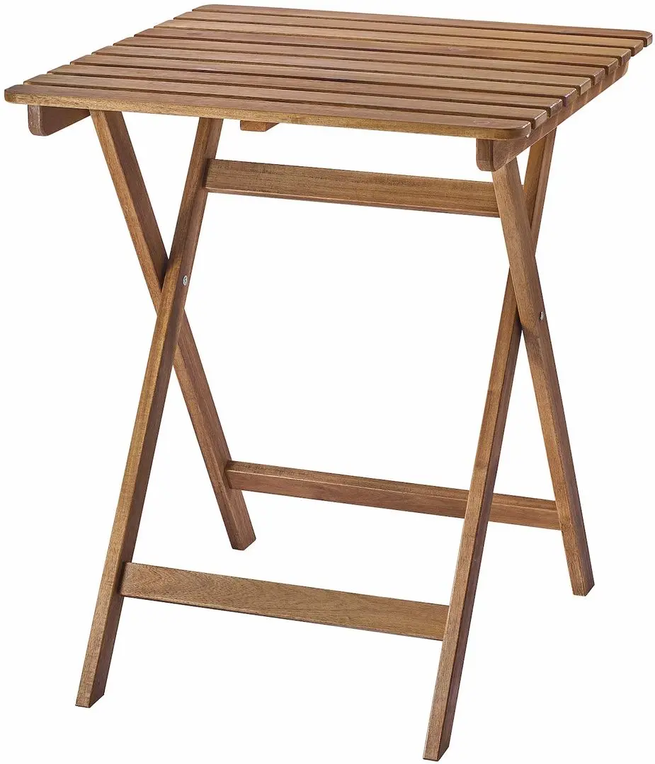 Set mobilier de gradina Ikea Askholmen/Froson/Duvholmen 2 scaune/pliabil 60x62 (Maro Inchis/Bej)