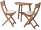 Set mobilier de gradina Ikea Askholmen/Froson/Duvholmen 2 scaune/pliabil 70x44 (Maro Inchis/Bej)