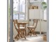 Set mobilier de gradina Ikea Askholmen/Froson/Duvholmen 2 scaune/pliabil 70x44 (Maro Inchis/Bej)