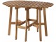 Set mobilier de gradina Ikea Askholmen/Froson/Duvholmen 4 scaune/pliabil 60x30 (Maro Inchis/Bej)