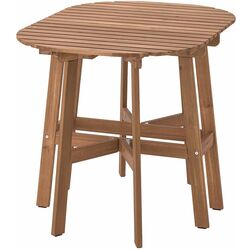 Set mobilier de gradina Ikea Askholmen/Froson/Duvholmen 4 scaune/pliabil 60x30 (Maro Inchis/Bej) Thumb