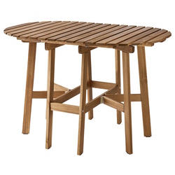 Set mobilier de gradina Ikea Askholmen/Kuddarna 106x70 (Maro inchis/Gri deschis-bej) Thumb
