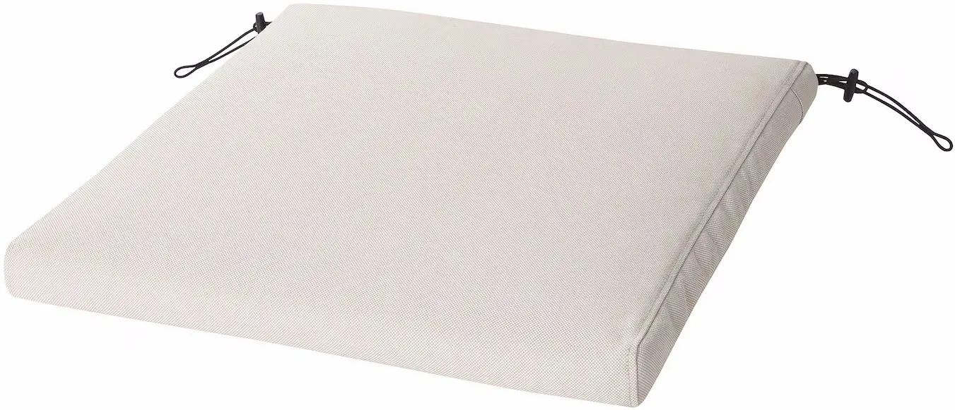 Set mobilier de gradina Ikea Bondholmen/Froson/Duvholmen 4 scaune/cu cotiere 108cm (Alb-Bej/Bej)