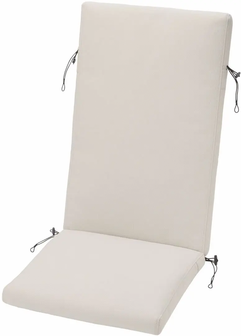 Set mobilier de gradina Ikea Bondholmen/Froson/Duvholmen 4 scaune/pliabil 108cm (Alb-Bej/Bej)