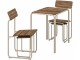 Set mobilier de gradina Ikea Furuon 2 scaune/2 taburete 75x56 (Maro)