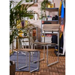 Set mobilier de gradina Ikea Furuon 2 scaune/2 taburete 75x56 (Maro) Thumb