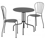 Set mobilier de gradina Ikea Lacko 2 scaune (Gri)