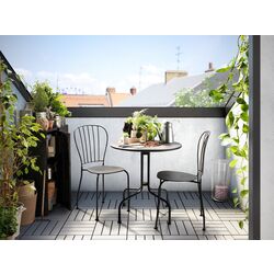 Set mobilier de gradina Ikea Lacko 2 scaune (Gri) Thumb