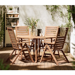 Set mobilier de gradina Ikea Nammaro 130 (Maro deschis) Thumb