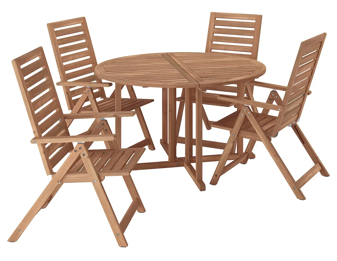 Set mobilier de gradina Ikea Nammaro 130 (Maro deschis)