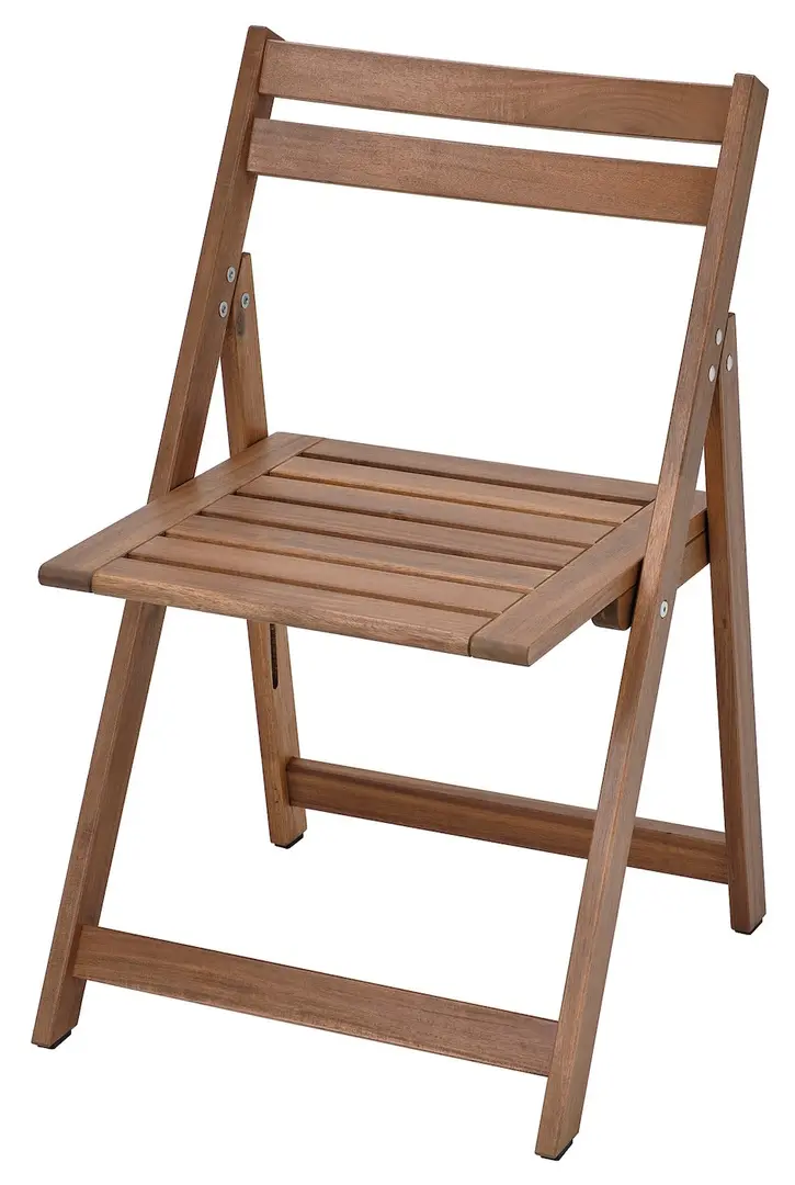 Set mobilier de gradina Ikea Nammaro 2 scaune/pliante 108x37 (Maro deschis)