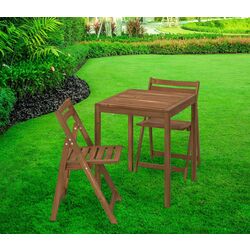 Set mobilier de gradina Ikea Nammaro 2 scaune (Maro Deschis Vopsitj)