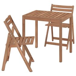 Set mobilier de gradina Ikea Nammaro 75x63 (Maro deschis)