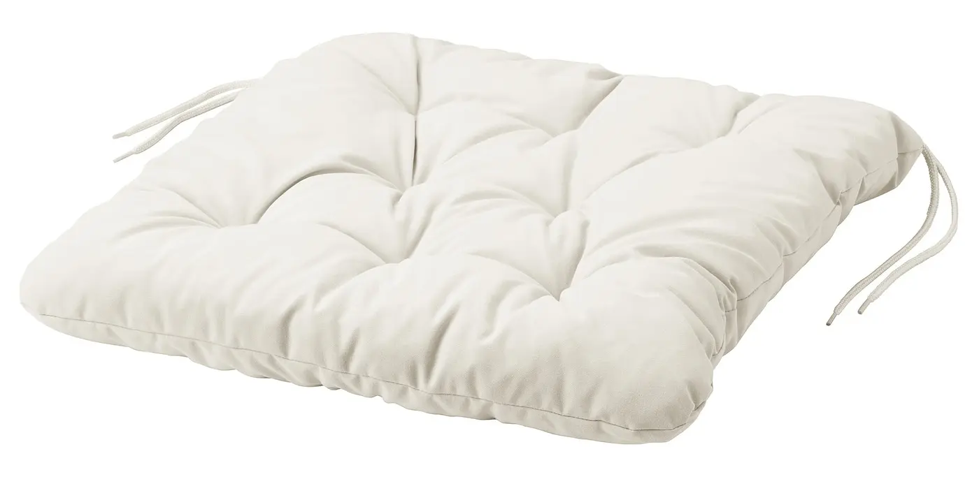 Set mobilier de gradina Ikea Nammaro/Kuddarna cu brate 130 (Maro deschis/Gri deschis-bej)