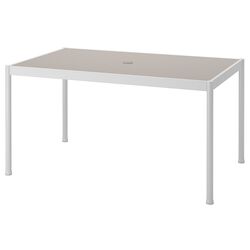 Set mobilier de gradina Ikea Segeron/Froson/Duvholmen 1+4+brate 147cm (Alb/Bej) Thumb