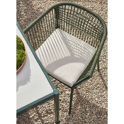Set mobilier de gradina Ikea Segeron/Froson/Duvholmen 1+6+brate 147cm (Verde inchis/Bej) Thumb