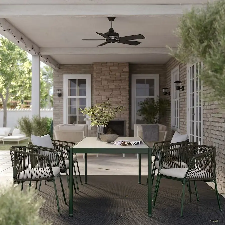 Комплект садовой мебели Ikea Segeron/Froson/Duvholmen 1+6+подлокотники 212см (Темно-зеленый/Бежевый)