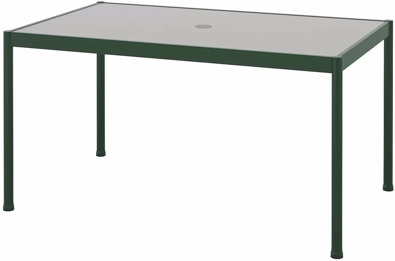 Set mobilier de gradina Ikea Segeron/Ensholm 91x147 Verde Inchis/Gri/Verde (1+4)