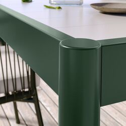 Set mobilier de gradina Ikea Segeron/Ensholm 91x147 Verde Inchis/Gri/Verde (1+4) Thumb