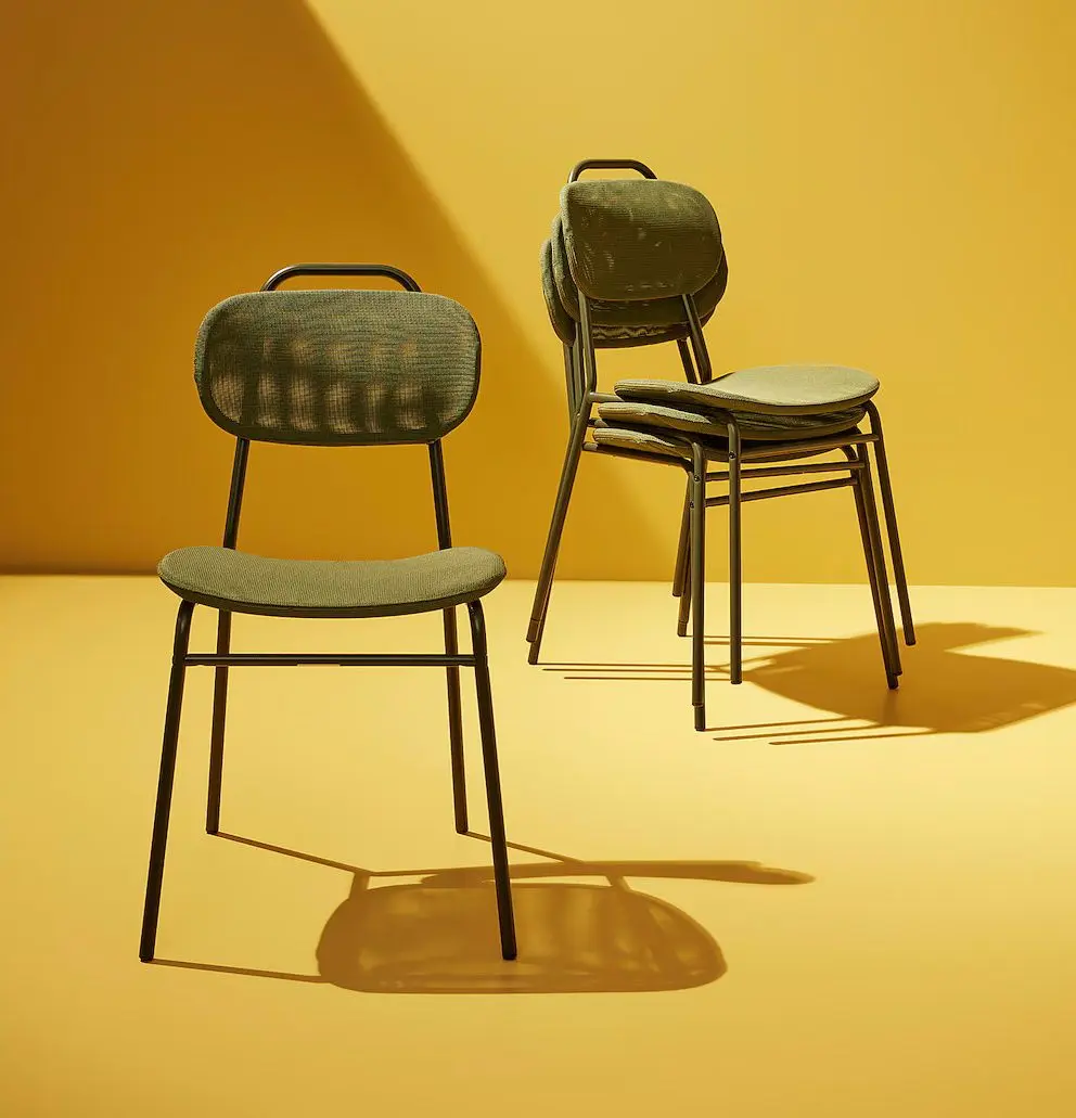 Set mobilier de gradina Ikea Segeron/Ensholm 91x147 Verde Inchis/Gri/Verde (1+4)